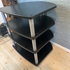 サウンドマジック Sound Magic 高音質 再生音 トラス構造 オーディオラック 4段 