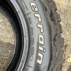 BF Goodrich オールテレーンタイヤ　4本セット　プラド