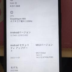 RedmiNote10T 64gb simフリー