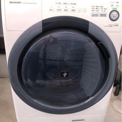 2017年製　SHARPドラム式洗濯乾燥機　 ES-S7B-L