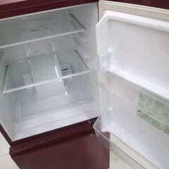 冷蔵庫 157L 2016年製 2ドア AQUA AQR-16E レッド 100Lクラス アクア