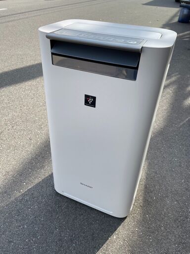 大阪⭐️エコマックス♻️「T523」加湿空気清浄機　SHARP　KI-LS50-W　2019年式【大阪市プレミアム付商品券利用可能！】