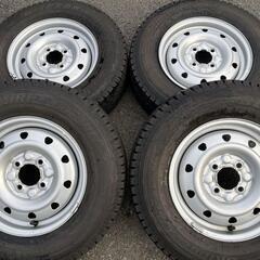 プロボックスに！中古スタッドレスセット！165R13 6PR！ブリザック VL1