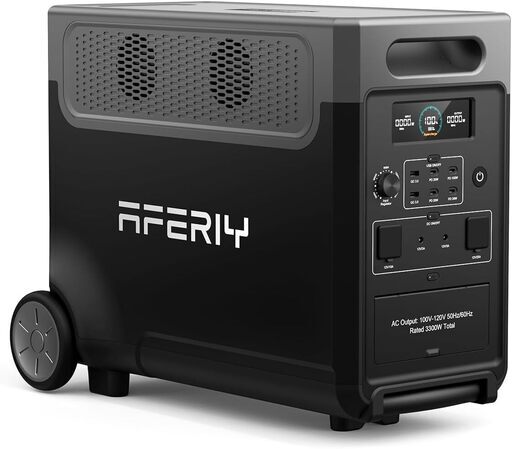 【格安】【新品未使用】AFERIY ポータブル電源 3600 大容量 3840Wh