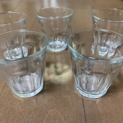【ネット決済】デュラレックス 小さめグラス5個セット(飲食未使用)