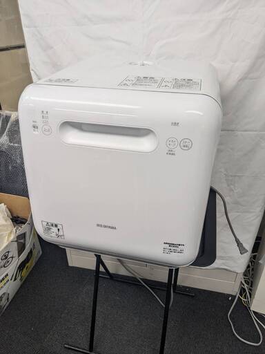 [ST1028] 中古 IRIS OHYAMA アイリスオーヤマ　食器洗い乾燥機　ISHT-5000-W 2020年製 神田店舗引取限定 現状販売