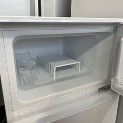 2ドア 90L 2022年製 コンパクト 冷蔵庫 RCT90WH/E 百Lクラス以下 