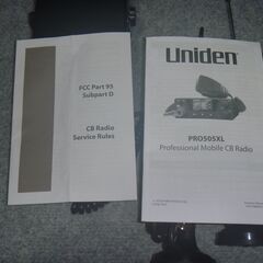 CB無線機2台　国内使用出来ません