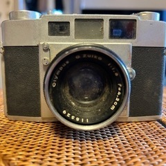 古いカメラ　オリンパス35-S 懐かしのレトロ雑貨