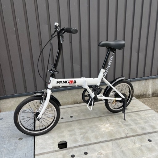 ★美品 動作良好★折りたたみ自転車 pangaea 16インチ★パンクしない★ 折り畳み自転車 16インチ★fdb160-np★