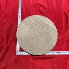 ラワン　木製板 直径20cm 丸型　10枚　板　木材　ベニヤ板　丸