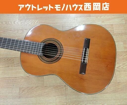 阿部ガット手工品 製作者 穂川明 1972年製 特二号65 阿部保夫 ガットギター セミハードケース付き 全音 ZEN-ON 西岡店