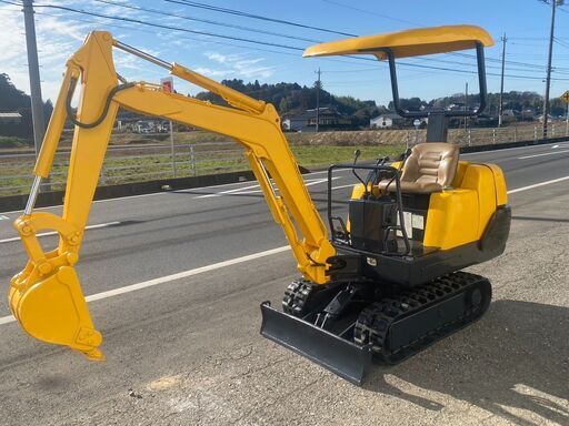 【V-0045】コマツ　PC05-7　ミニ油圧ショベル　ユンボ　バックホー　1.3tクラス　全塗装済み