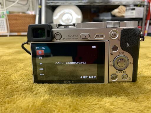 【愛品館江戸川店】SONY α6000 ILCE-6000Y ダブルズームレンズキット　2014年モデル　お問合せID：131-020099-007