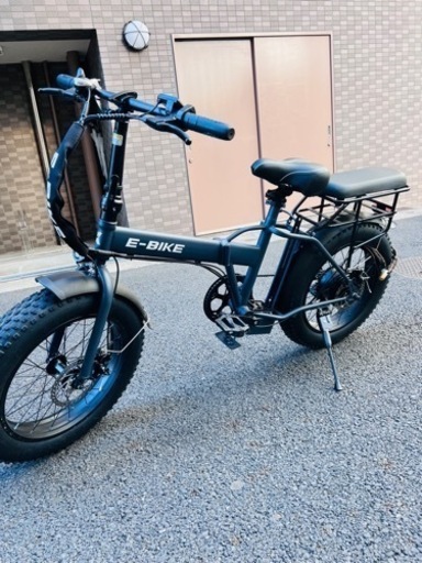 極美品　フル電動アシスト自転車　ひねちゃ　モペット　爆速　　ひねったら走る　アクセル　折りたたみ　自転車