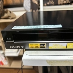 SONY DVDレコーダー　HDD搭載