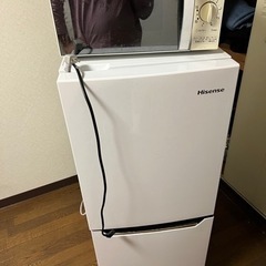 電池レンジと冷蔵庫セット