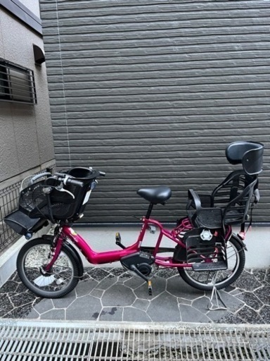 【整備済】YAMAHA PAS Kiss 3人乗り　電動自転車