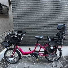 【整備済】YAMAHA PAS Kiss 3人乗り　電動自転車