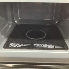 #L-59【ご来店頂ける方限定】SHARPのフラット電子レンジです