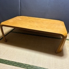 【お譲り先決定】天童木工　ローテーブル　座卓　ビンテージ　レトロ
