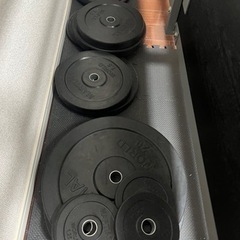 筋トレ ウエイト分離型バーベルスタンド＆ベンチプレス＆重りフルセット