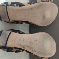 ルイヴィトン　レオパード柄　フラット　38  数回使用