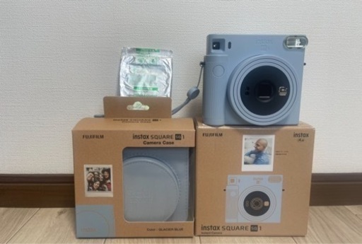 富士フイルム(FUJIFILM) Instax square チェキ Glacier blue