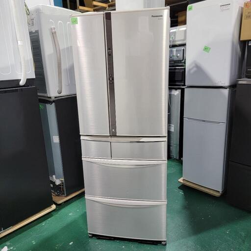 ‍♂️h060218売約済み❌4913‼️配送設置は無料‼️ナノイー搭載✨Panasonic 507L 6ドア 冷蔵庫 自動製氷付き