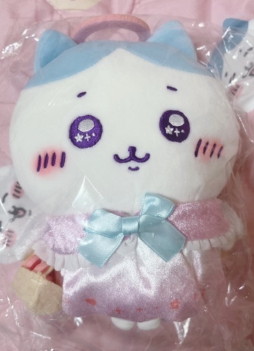 ちいかわ てんしとあくま てんしなハチワレ ぬいぐるみS