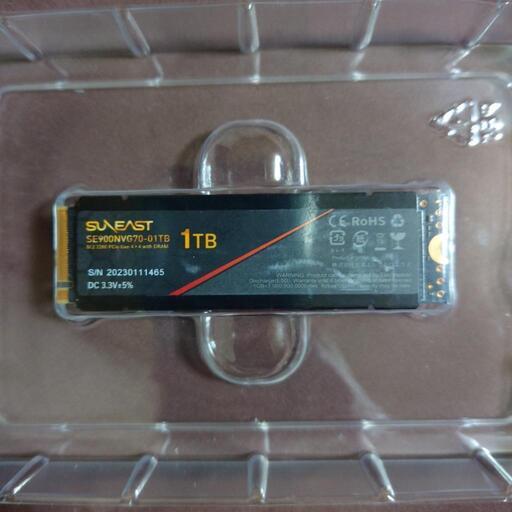 周辺機器 M.2SSD SUNEAST 1TB NVMe SSD PCIe Gen 4.0
