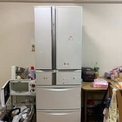 三菱ノンフロン冷蔵庫 MR-R47W-S 形