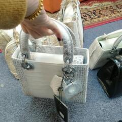 本革ハンドバックワニ革ダッチョウ革蛇革