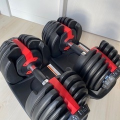 SOLD OUT】可変式ダンベル 24kg トレーニングベンチもつけます