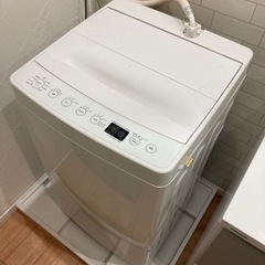 【譲】amadana製洗濯機