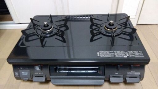 美品　都市ガス用(12A 13A)ガスコンロ リンナイ  RT64JH6S2-GL