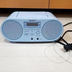 SONY ZS-S40 CD ラジオ　プレイヤー　ジャンク
