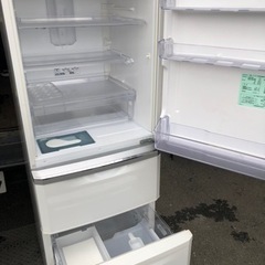 福岡市内配送無料　三菱電機 MITSUBISHI ELECTRIC MR-C34Y-W [冷蔵庫 Cシリーズ （335L・右開） 3ドア パールホワイト]