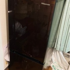 【ネット決済・配送可】ハイセンス　冷蔵庫