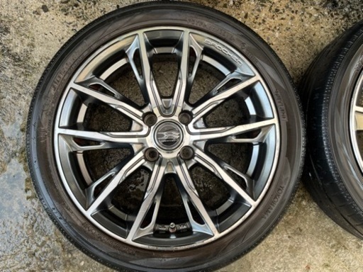 195 45 16 16インチルーミーPCD100 オフセット43 (ゆうはる) 北九州の  