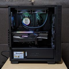 Ryzen8コアCPU＆RX6750XT シックで高級感のあるゲーミングPC