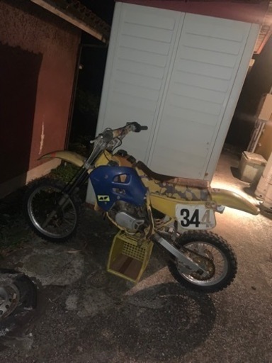 激安‼️早い者勝ち‼️ スズキ　モトクロス　前後ディスクブレーキ　レストアベース
