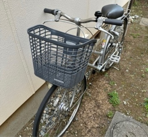 ブリジストン自転車　27インチ　シルバー【値引き不可】