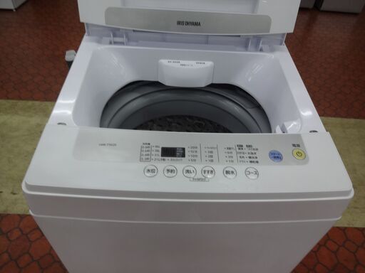 ID 063739　洗濯機5K　アイリスオーヤマ　２０２１年　IAW-T502E