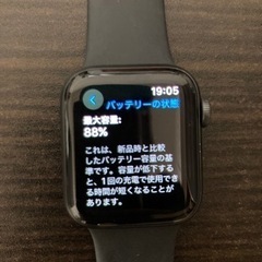 Apple Watch アップルウォッチSeries6 GPSモデル40mm  純正バンド付き