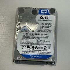 2.5インチHDD 750GB SerialATAハードディスク...