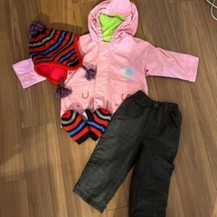 スノーウェア　セット　防寒　ジャケット　子供服