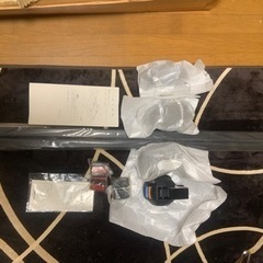 パジェロミニ　H56A用のルーフレールと新品ベースキャリア