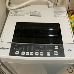 洗濯機　5.5kg  2019年製