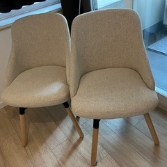ダイニングチェア2脚